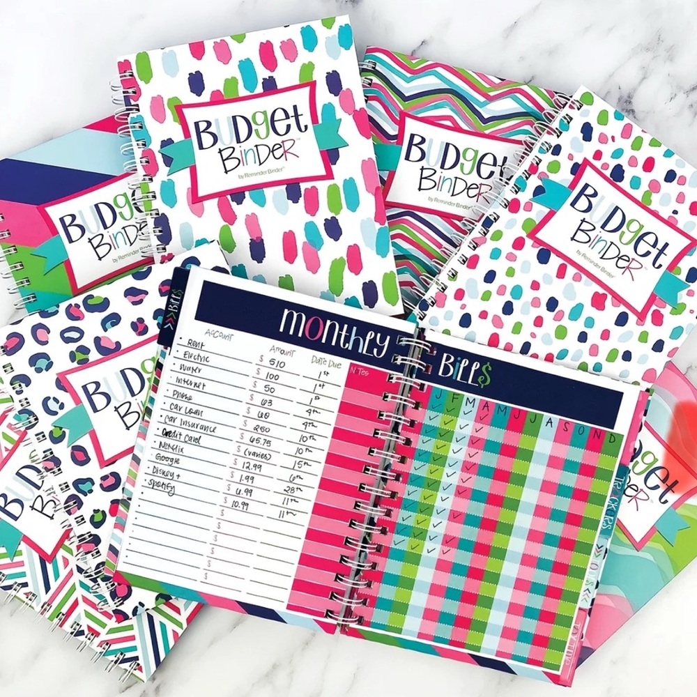 🔥 NEW Budget Binder by Reminder Binder Colorful Planner Calendar (non dated) - Picture 3 of 8